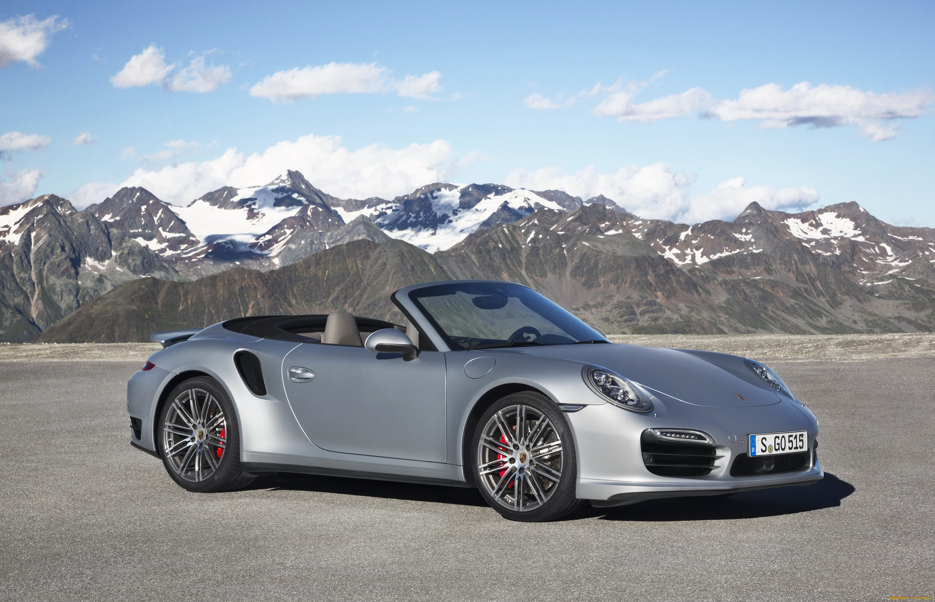 2013, porsche, 911, turbo, cabriolet, , 